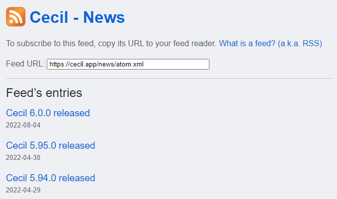 Atom feed example