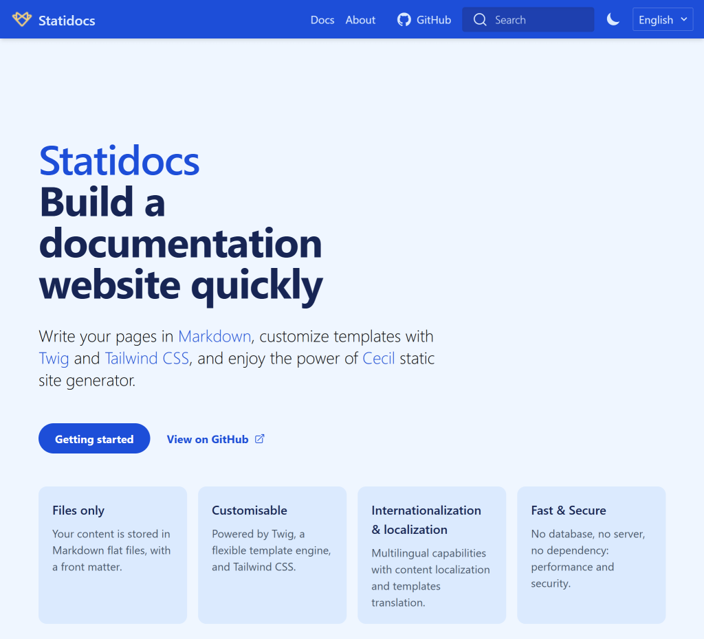 statidocs's screenshot