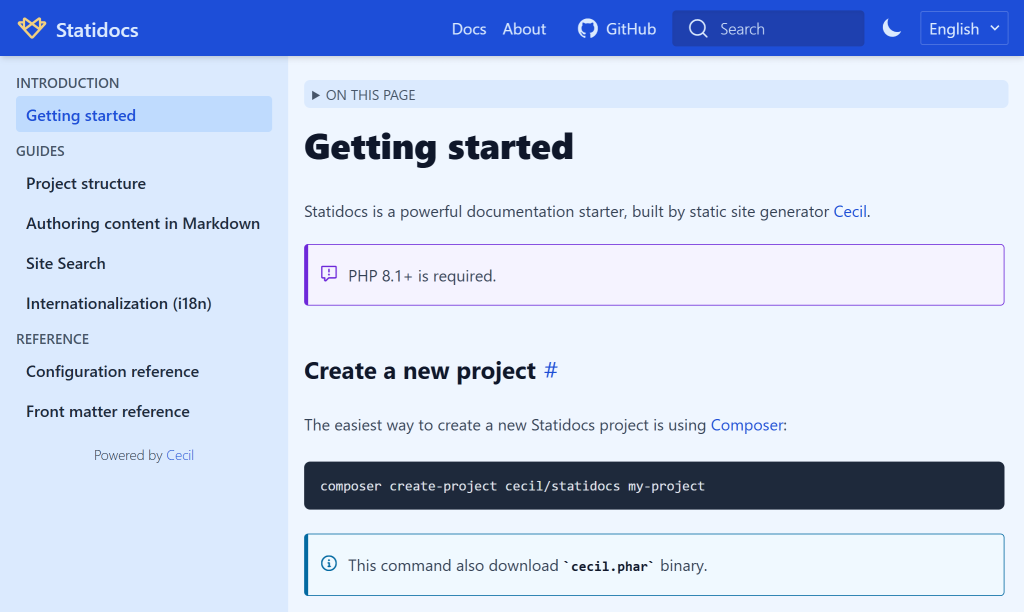 theme-docs's screenshot